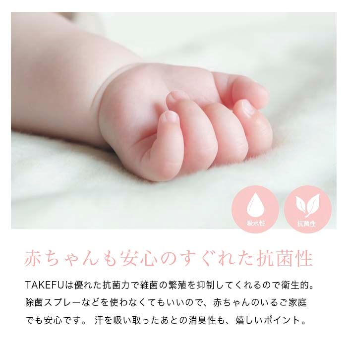 TAKEFU 竹布 天竺ピローケース(メール便使用で送料無料!)