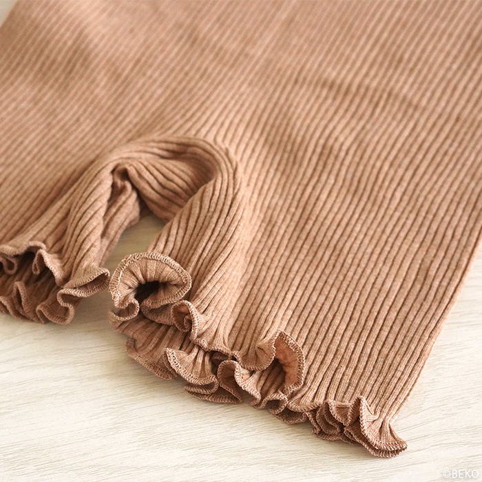 オーガニックコットン天衣無縫 リブ １分丈ショーツ（メール便使用で送料無料！）