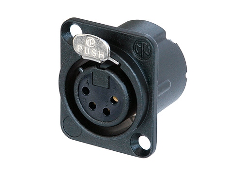 NEUTRIK NC4FD-LX-B DLX���꡼�� 4pin