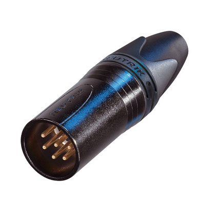 NEUTRIK NC6MXX-B XX���꡼�� (6pin, ����)