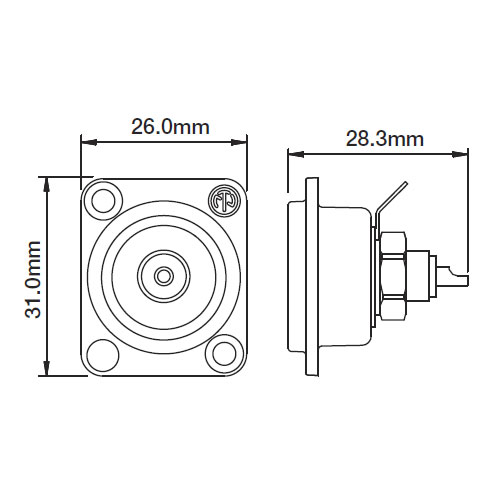 NEUTRIK NF2D-4 RCA쥻ץ ()