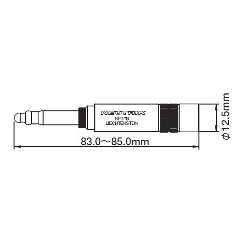 NEUTRIK NP3TB-B B-Gauge�ץ饰