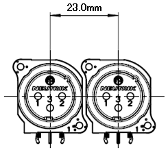 NEUTRIK NC3MAH-0 A���꡼������ʿ������ 3pin