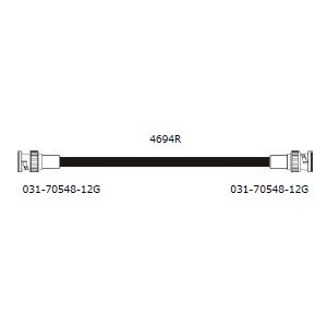 BELDEN BNC-4694R-A-** 12G-SDI�б� 75�� BNC�����֥�(����: 6.9mm)
