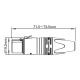 NEUTRIK NC3FXX XX���꡼�� (3pin, �᥹)