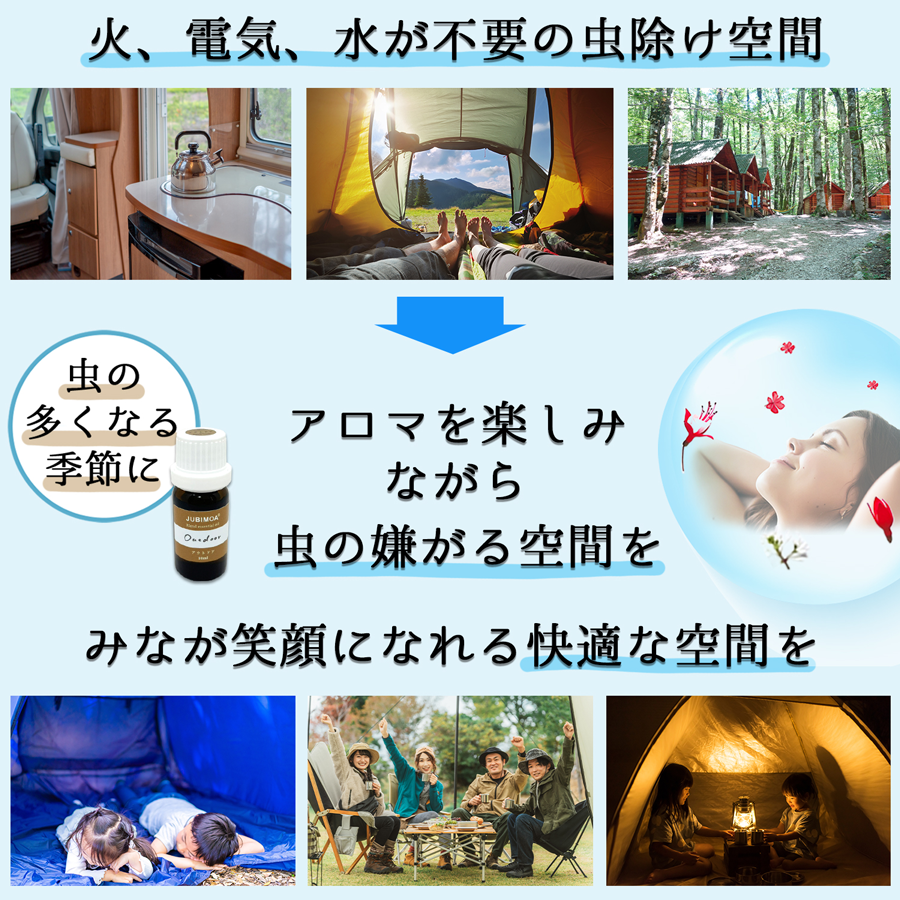 アウトドア（AROPO トライアルセット） （【セット内容】エッセンシャルオイル アウトドア10ml、ヒートシート 10枚、アロマディッシュ 1個、ポーチ 1個）