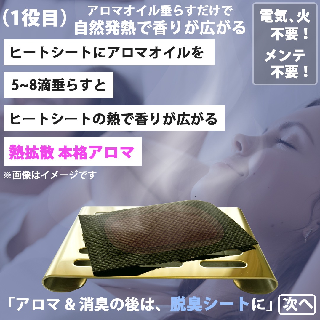 フレッシュ（AROPO トライアルセット） （【セット内容】エッセンシャルオイル フレッシュ10ml、ヒートシート 10枚、アロマディッシュ 1個、ポーチ 1個）