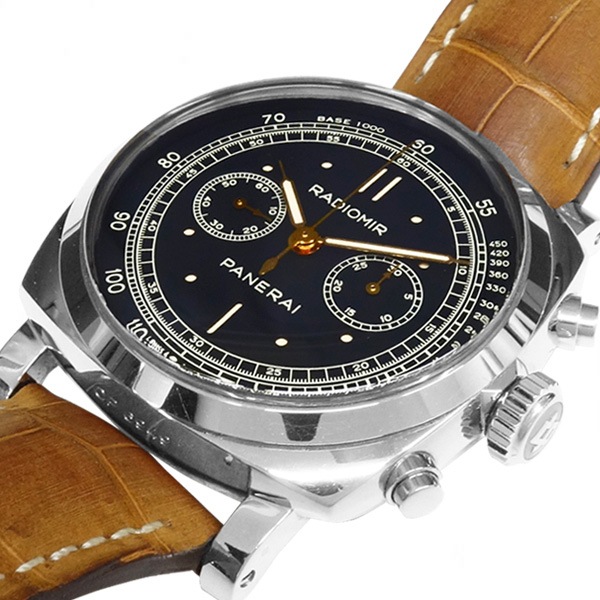 中古】【世界限定100本】PANERAI パネライ ラジオミール1940 クロノ