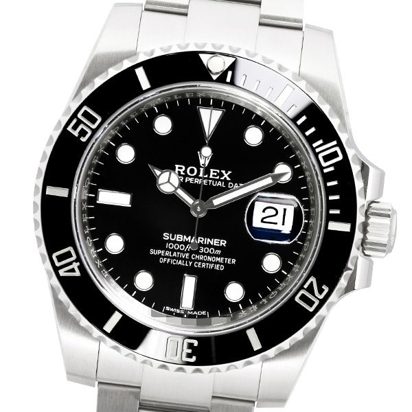 中古】ROLEX ロレックス サブマリーナデイト 116610LN ランダム品番 