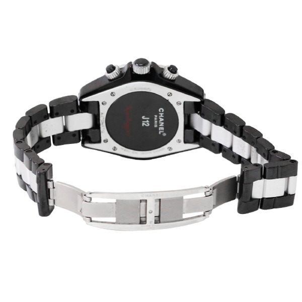 中古】CHANEL シャネル J12 スーパーレッジェーラ H1624 【自動巻