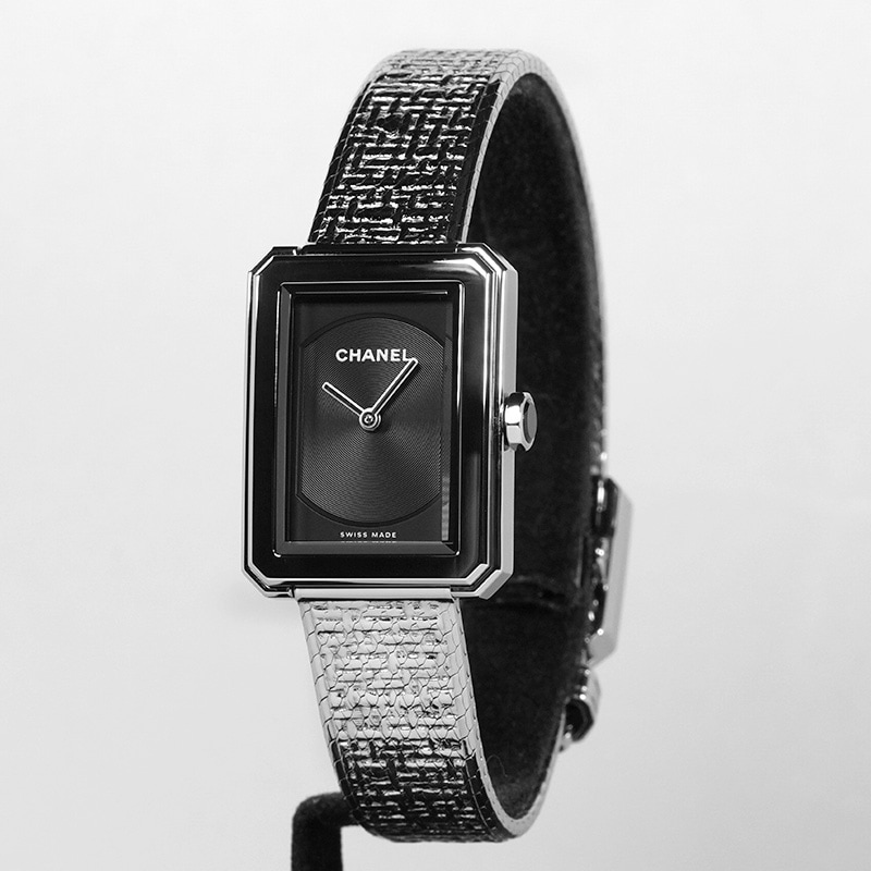 美品】【中古】CHANEL シャネル ボーイフレンド ツイード H4876