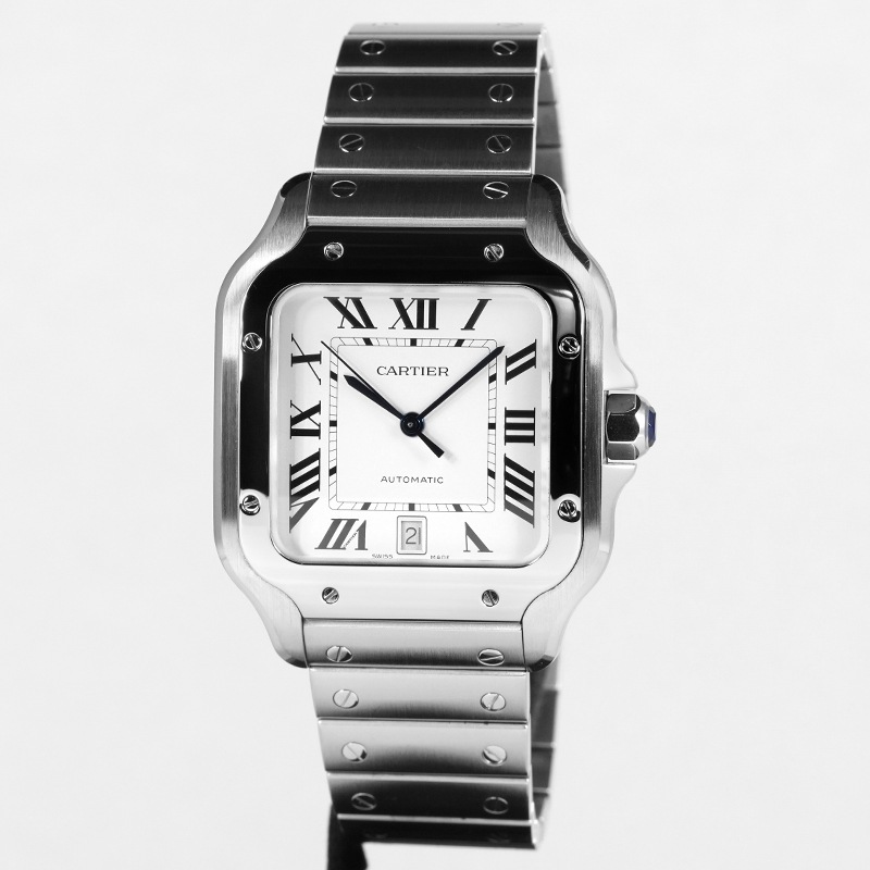 美品】【中古】Cartier カルティエ サントス ドゥ カルティエ LM