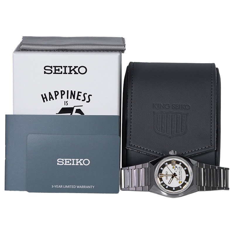 未使用】【国内限定150本】SEIKO キングセイコー VANAC PEANUTS 75周年