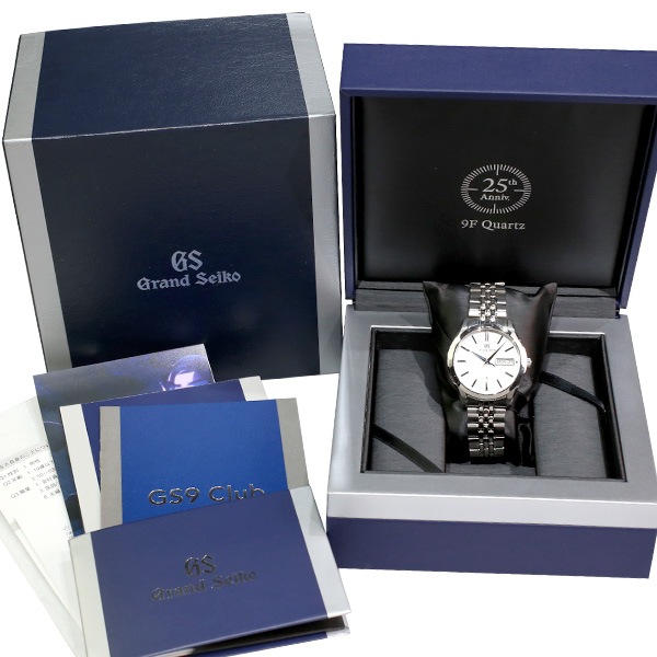 中古】【25周年記念 限定1500本】SEIKO グランドセイコー SBGT241 9F83
