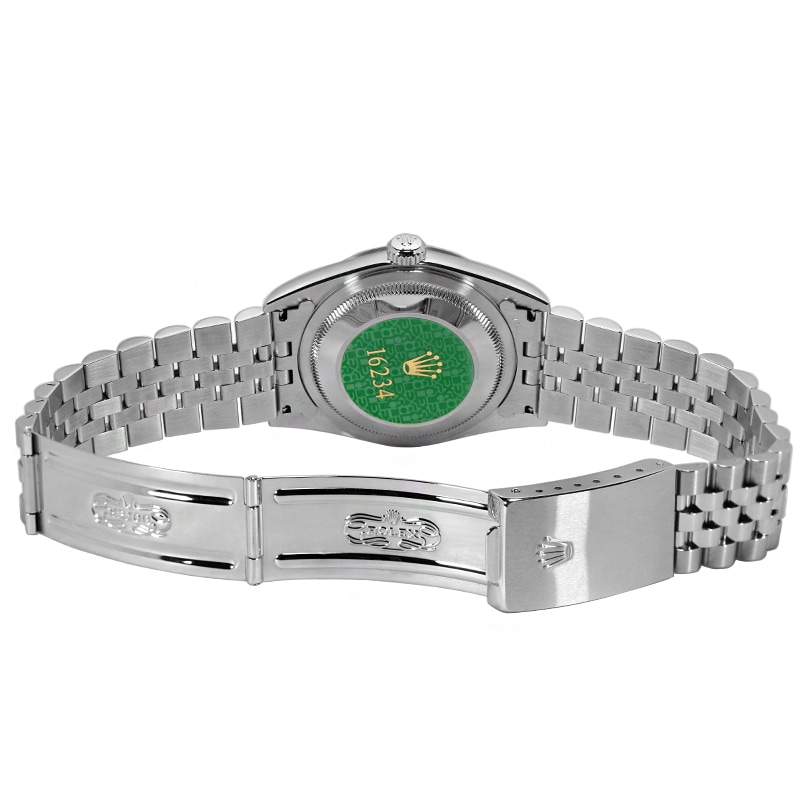 美品】【中古】ROLEX ロレックス デイトジャスト 16234G P番 10Pダイヤ