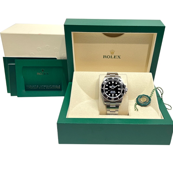 未使用】ROLEX ロレックス サブマリーナ ノンデイト 124060 保証書