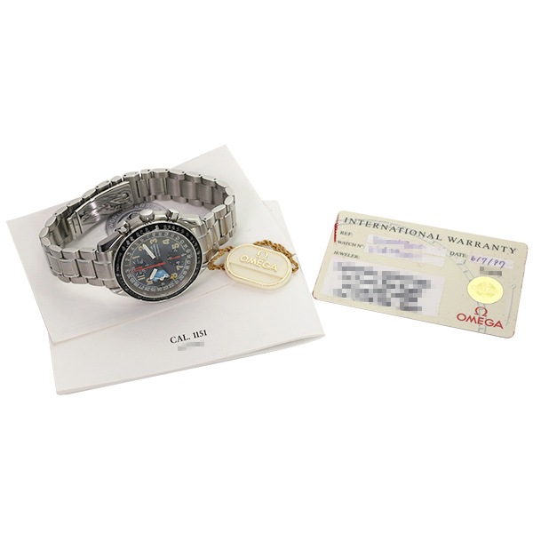 オメガ OMEGA トリプルカレンダー 3520.53 スピードマスター 呆気ない  