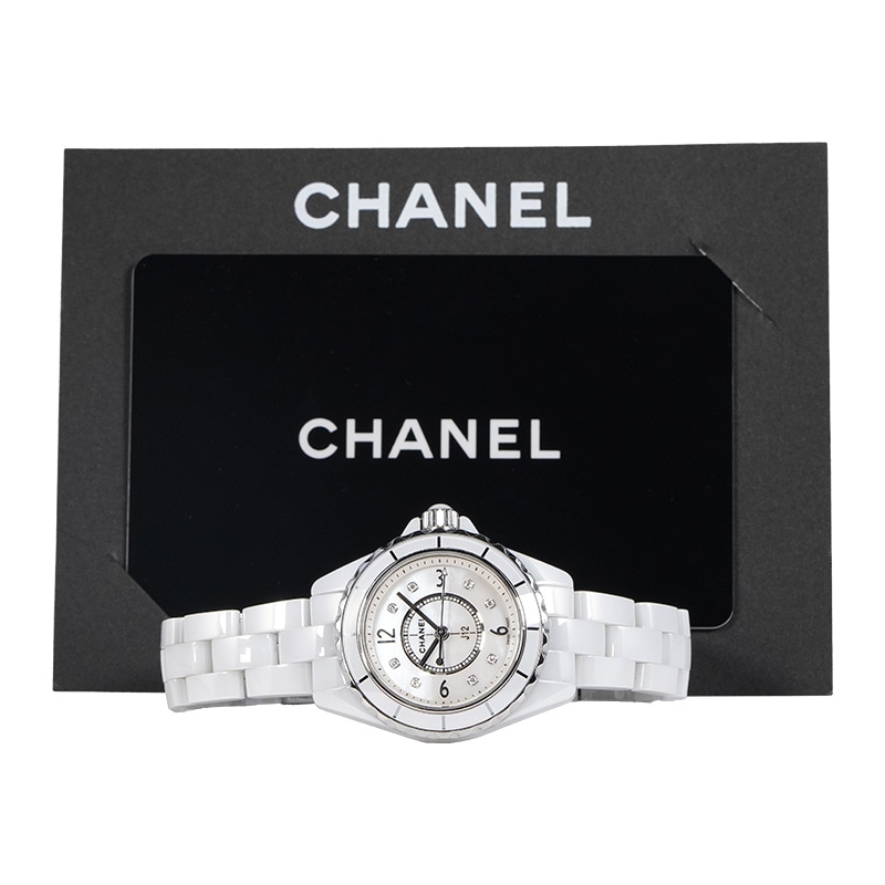 2026年4月電池交換済み】【美品】【中古】CHANEL シャネル J12