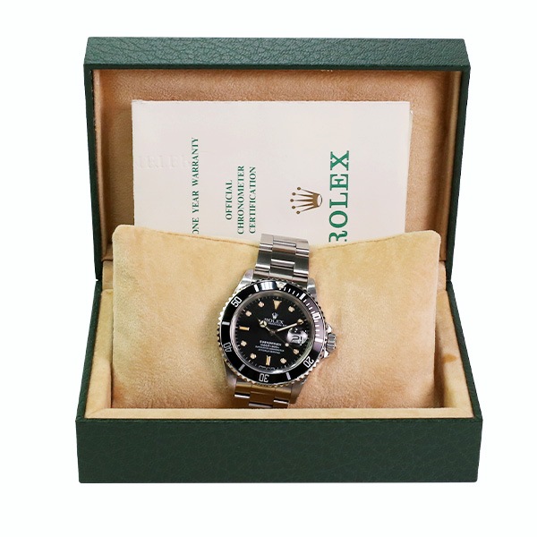 トリチウム】【中古】ROLEX ロレックス サブマリーナデイト 16610 L番