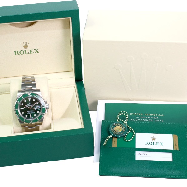 美品】【中古】ROLEX ロレックス サブマリーナデイト 116610LV 