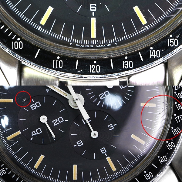 2019年9月OH済み】【トリチウム】【中古】OMEGA オメガ スピード