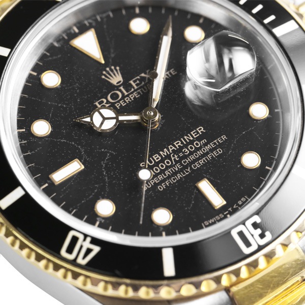 仕上げ済み】【中古】ROLEX ロレックス サブマリーナデイト 16613 R番