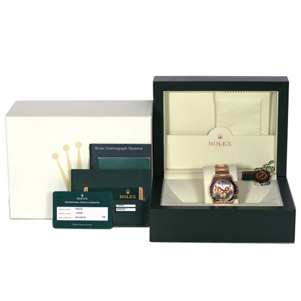 中古メック　2台 中古】ROLEX ロレックス デイトナ 116528NG G番 (ブラックシェル