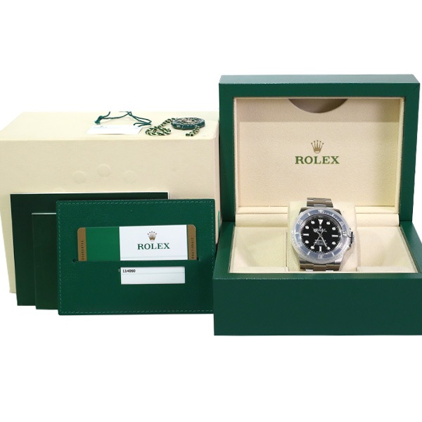 ロレックス　Rolex サブマリーナ　ノンデイト　114060 保護シール有 保護シール付き未使用】ROLEX ロレックス サブマリーナ ノンデイト