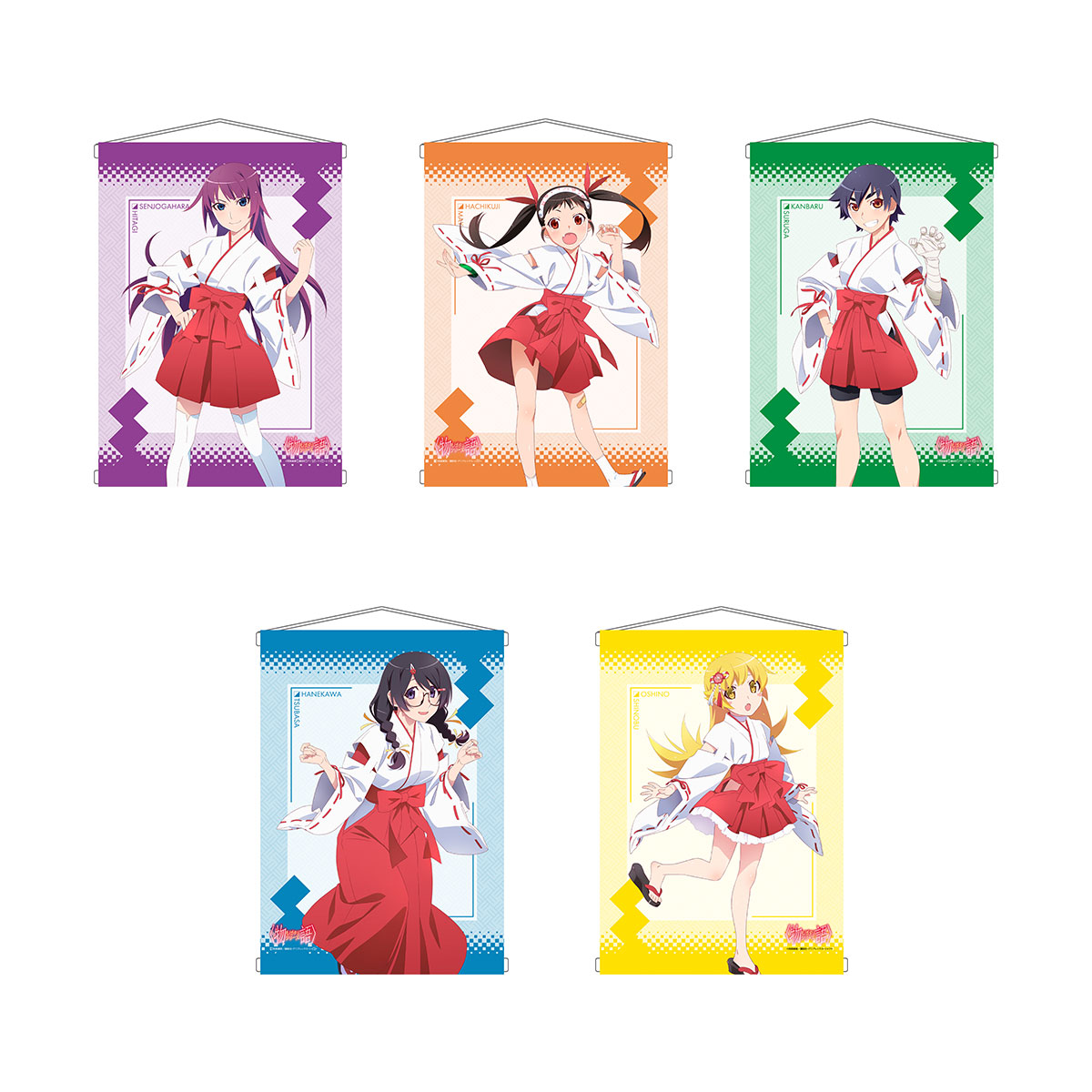 キャラクターグッズ｜タペストリー｜物語シリーズ