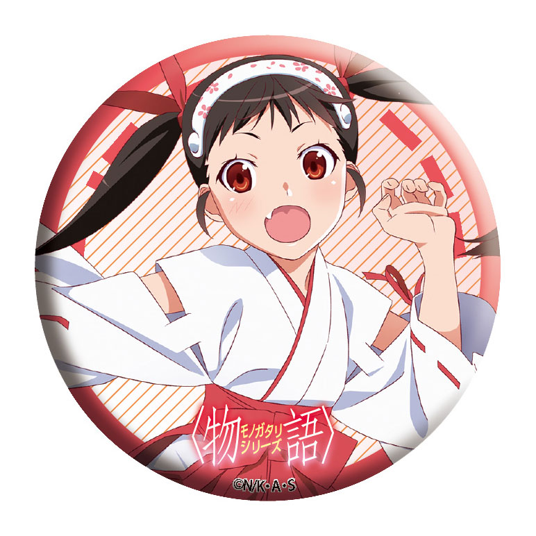 BellFine ベルファイン トレーディング　缶バッジ  BOX / 物語シリーズ