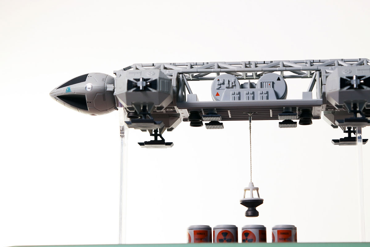 BellFine ベルファイン イーグルトランスポーター 貨物ポッド装備形態 塗装済み完成品 ダイキャストモデル