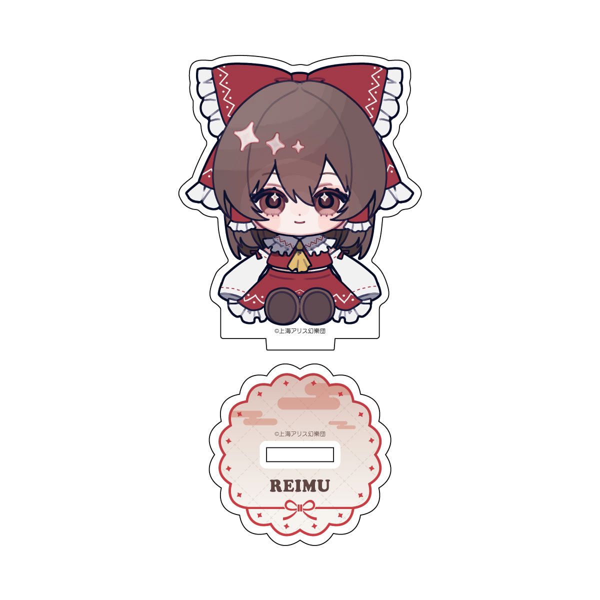 BellFine ベルファイン ちゃいキャラぷろじぇくと アクリルスタンド / 東方Projectシリーズ