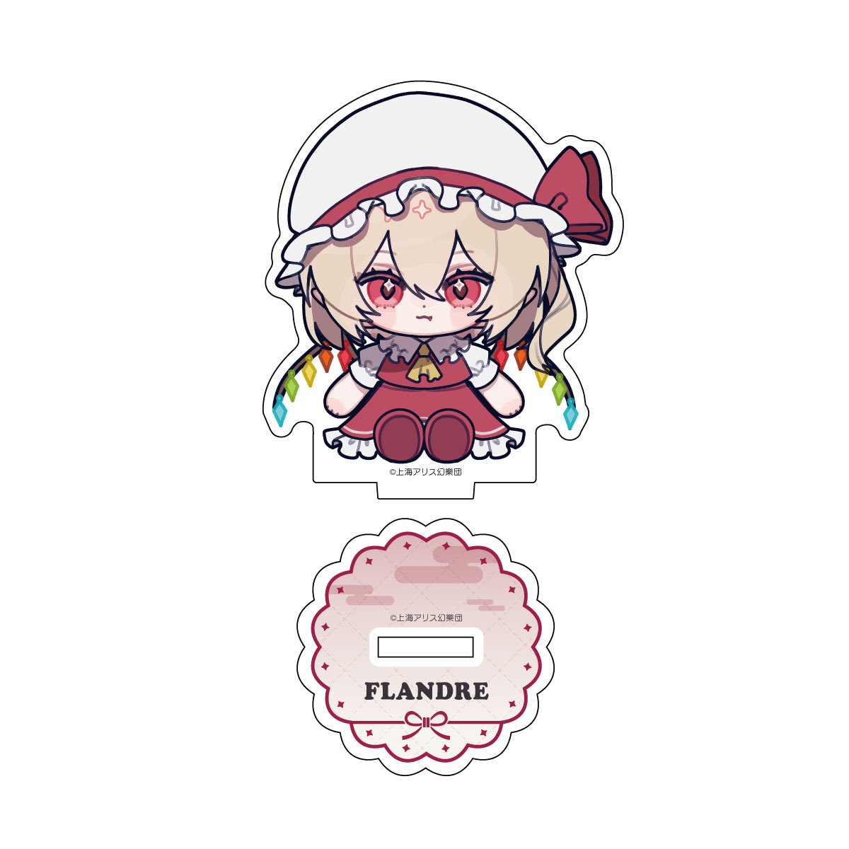 BellFine ベルファイン ちゃいキャラぷろじぇくと アクリルスタンド / 東方Projectシリーズ