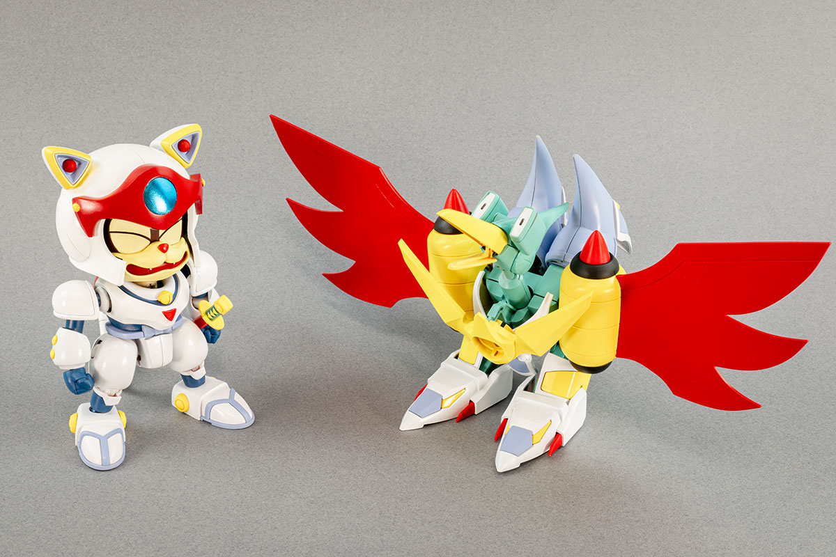 【3個セット】　キャッ党忍伝てやんでえ　ヤッ太郎 スカシー　プリリンフィギュア プラスチックモデル｜ヤッ太郎＆トリツックン｜キャッ党忍伝てやんでえ
