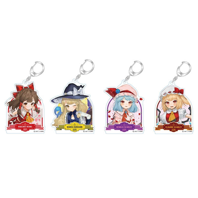 BellFine ベルファイン アクリルキーホルダー illust.ごとー / 東方Project シリーズ
