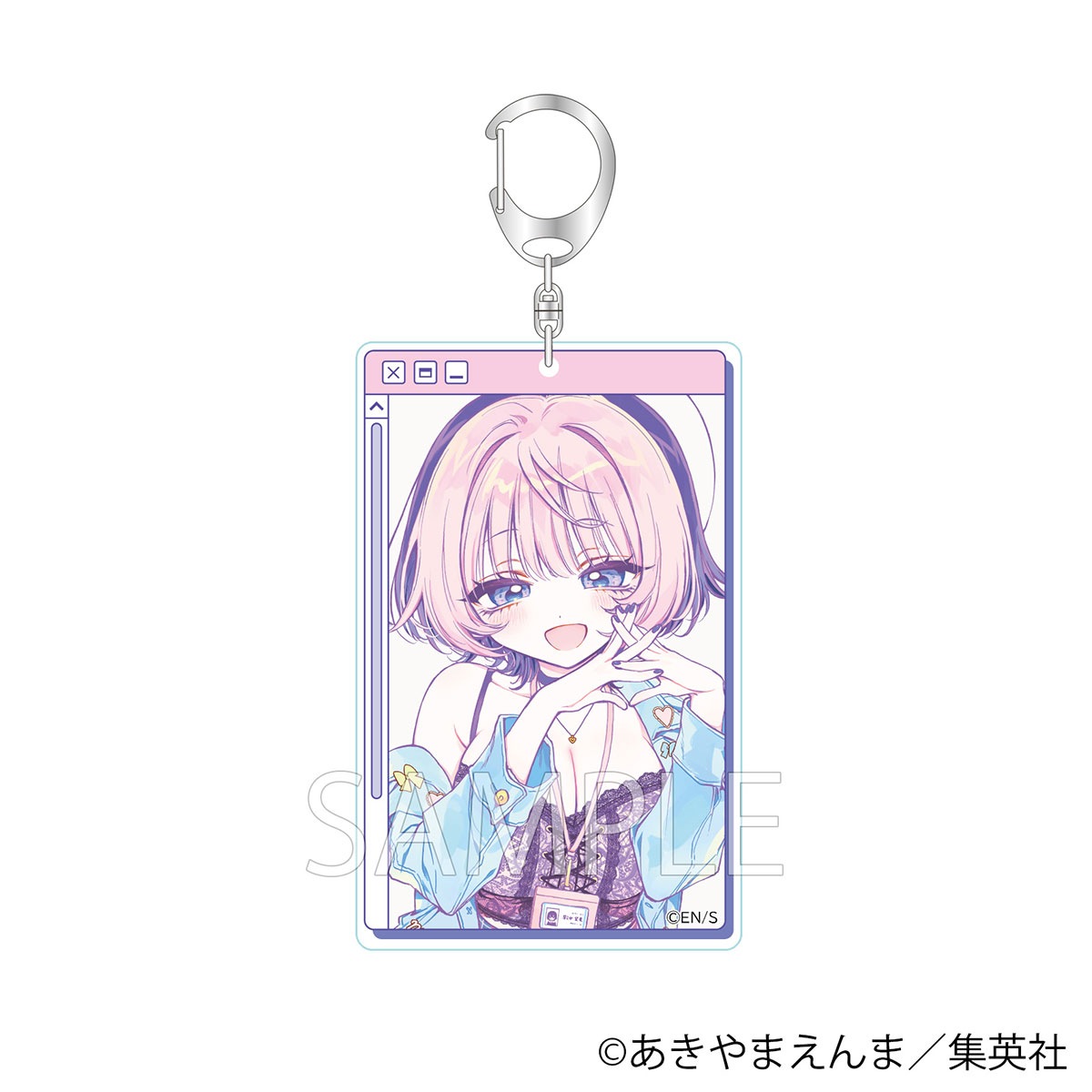 キャラクターグッズ｜トレーディングアクリルキーホルダー｜のあ先輩は