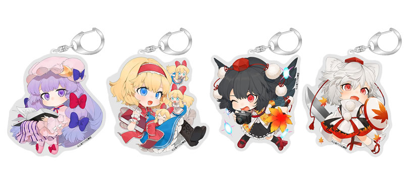 BellFine ベルファイン ちゃいキャラ アクリルキーホルダー 第3弾 / 東方Project シリーズ