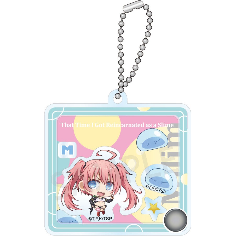 BellFine ベルファイン ちゃいキャラぷらす シャカシャカアクリルキーチェーン / 転生したらスライムだった件