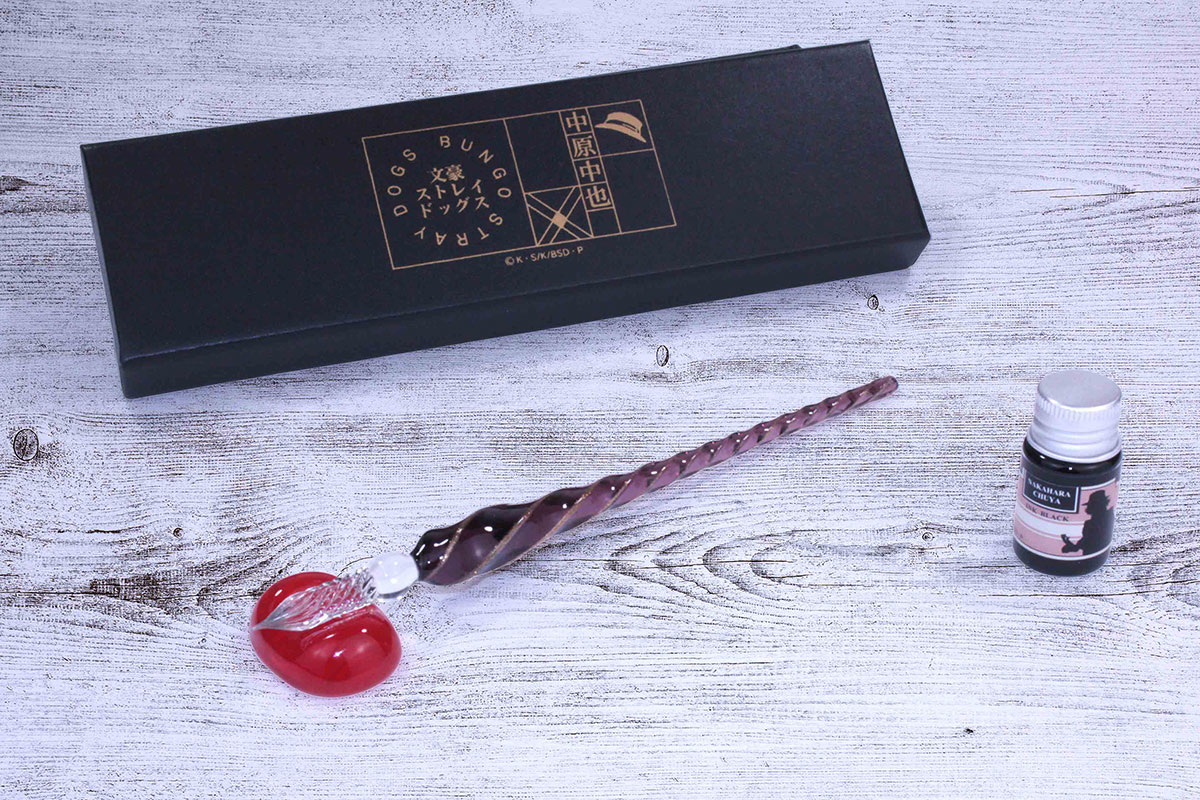 紅夜　インク限定　ガラスペン キャラクターグッズ｜ガラスペン｜文豪ストレイドッグス