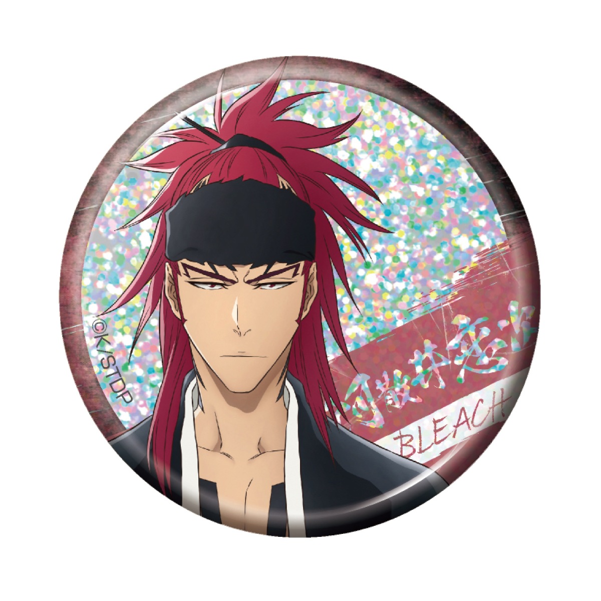 BLEACH 阿散井恋次BLACK HOLE DISCO CLUB缶バッジ キャラクターグッズ｜トレーディング ホログラム缶バッジ 阿散井恋次
