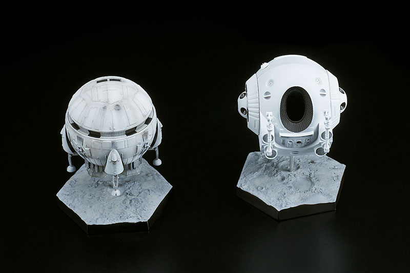 BellFine ベルファイン アリエス号＆スペースポッド（再生産）プラスチックモデル完成品