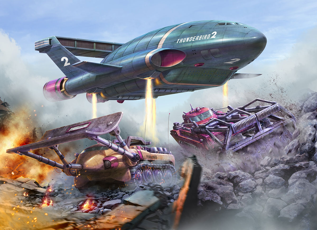 THUNDERBIRD 2 モデル Thunderbird 2 Anniversary Edition Model