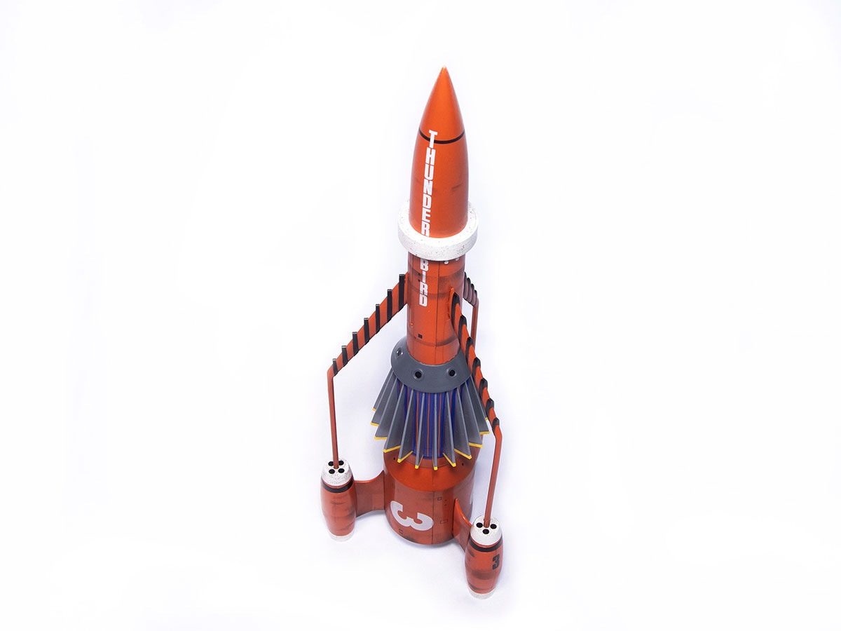 BellFine ベルファイン サンダーバード3号 塗装済み完成品 ダイキャストモデル