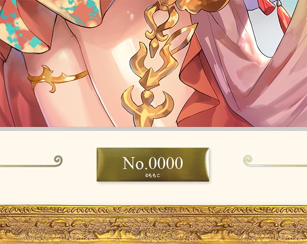 BellFine ベルファイン キャラファイングラフ ももこ氏オリジナルキャラクター「手のひらの踊り子」