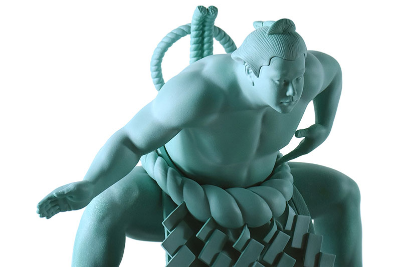 BellFine ベルファイン 第五十八代横綱 千代の富士 緑青仕様モデル 1/8 完成品フィギュア