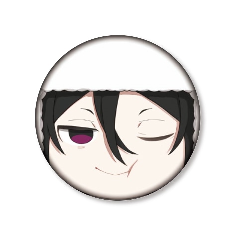 キャラクターグッズ｜トレーディング むにっとフェイス缶バッジ｜文豪