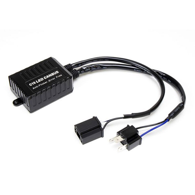 ️匿名配送️ キャンセラー 12V 24ボルト H4 デコーダ リレー️ AL キャンセラー 12V 24ボルト H4 デコーダ リレー CAN-BUS EMC HID HI低 コントロール 2個セット