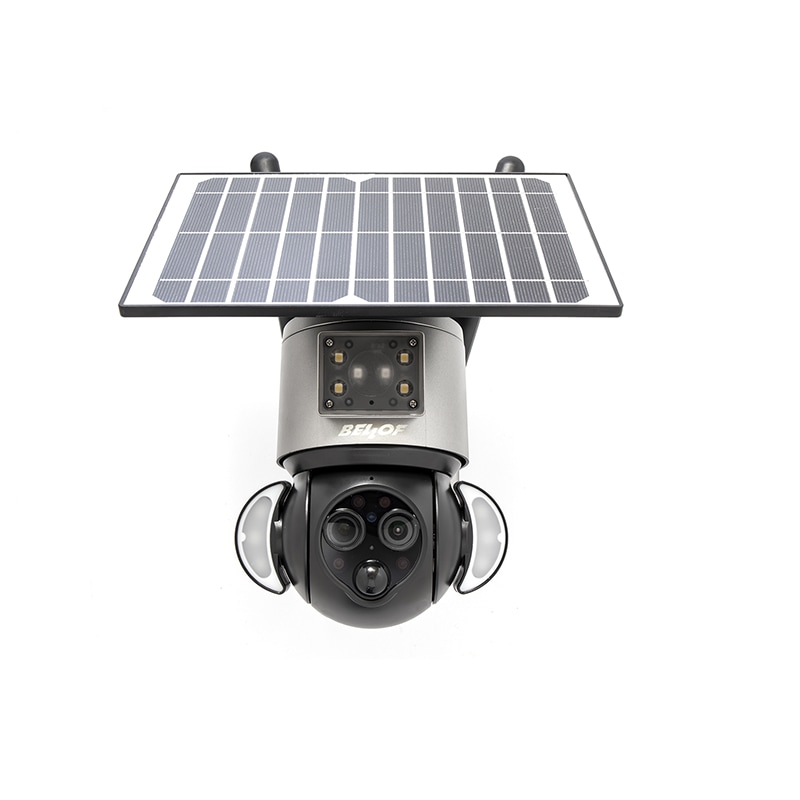 予約商品】家庭用 ソーラーバッテリーセキュリティーカメラ12X [ST-558