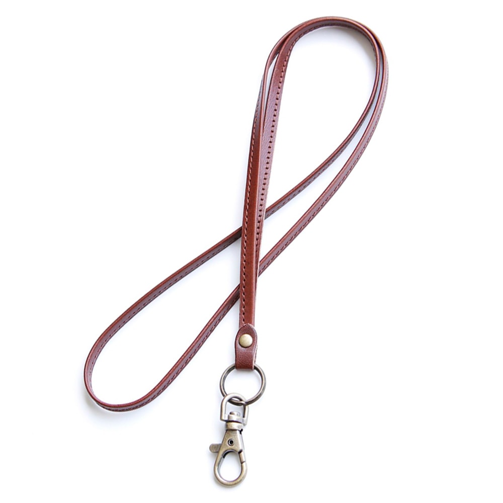 練紅覇 ストラップ 69個セット 栃木レザー ネックストラップ D.Brown
