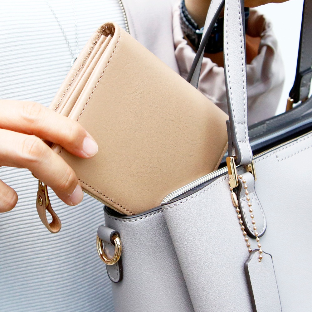 New ColorۻȤͳߤΥߥ˺  B-Wallet 4.0  Milk Tea(ߥ륯ƥ)